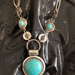 TURQUOISE NECKLACE From Santo Domingo